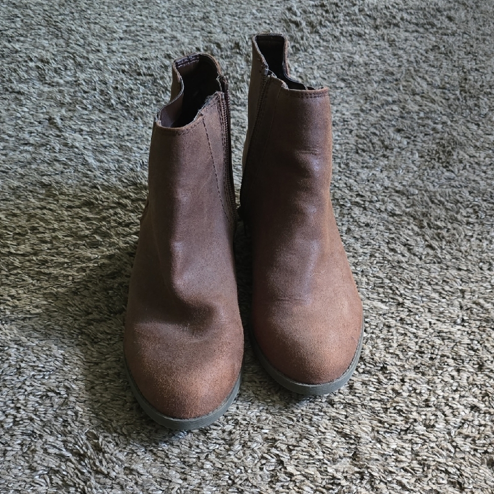 Carlos by Carlos Santana Brown Ankle Boots